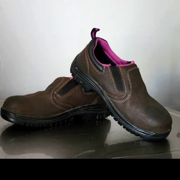 Avenger Foreman Ladies Steel Toe Work Shoe - Picture 4 of 6